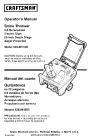 Craftsman 536.881500 22-Inch Snow Blower Owners Manual page 1