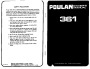 Poulan 361 Chainsaw Owners Manual page 1
