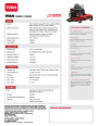 Toro TITAN ZX6030 ZX6050 ENGINE Engine Engine Construction 27hp Kohler Courage Specifications page 1