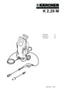 Kärcher K 2.26 M Electric Power High Pressure Washer Owners Manual page 1