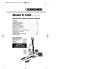 Kärcher K 1400 Electric Power High Pressure Washer Owners Manual page 1