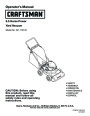 Craftsman 247.770120 6.5 Horse Yard Vacuum Owners Manual page 1