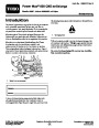 Toro Power Max 828OXE 38637 Snow Blower Operators Manual, 2008 – Swedish page 1