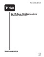 Toro 62925 5.5 hp Lawn Vacuum Operators Manual, 2002 – German page 1