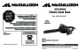 McCulloch MCC3516F MCC4516FC Electric Chainsaw Owners Manual page 1