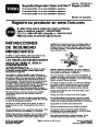Toro 51574 51602 51609 Rake and Vac Blower/Vacuum Operators Manual, 2012-2013 – Spanish page 1