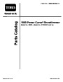 Toro 1800 Power Curve 38381 Electric Snow Blower Parts Catalog, 2011 page 1