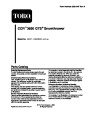 Toro CCR 3650 GTS 38537 Snow Blower Parts Manual page 1