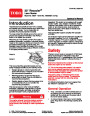 Toro 20001 22-Inch Recycler Lawn Mower Operators Manual page 1