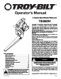 MTD Troy-Bilt TB360BV 4 Cycle Blower Vacuum Lawn Mower Owners Manual page 1