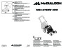 McCulloch M53 675DW 3IN1 Lawn Mower Owners Manual page 1