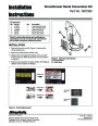 Simplicity 1687395 Snow Blower Installation Manual page 1