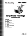 Simplicity 26 28 30 32 1695326 27 30 31 34 35 38-Inch Large Frame Two Stage Snow Blower Owners Manual page 1