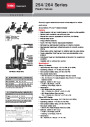 Toro 254 264 Series Plastic Valves Sprinkler Irrigation Catalog page 1