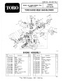 Toro 3094130935 20cc 41cc Hand Held Blower Parts Catalog, 1990-1992 page 1