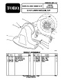 Toro 62924 5 hp Lawn Vacuum Blower Parts Catalog, 1998-2000 page 1