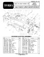 Toro 38025 1800 Power Curve Snowblower Parts Catalog, 1994 page 1