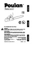 Poulan Farmhand 2050 2150 Chainsaw Owners Manual page 1