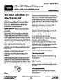 Toro 51569 Ultra 350 Blower Manual, 2006-2007 – Swedish page 1