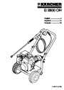 Kärcher G 2800 OH Gasoline Power High Pressure Washer Owners Manual page 1