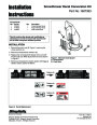 Simplicity 1687393 Snow Blower Installation Manual page 1