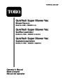 Toro 51589 Quiet Blower Vac Manual, 1998-1999 page 1