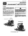 Toro 10177SL  Models 30449 30447 Groundsmaster 4100 4110 D Service Manual page 1