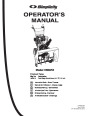 Simplicity H924RX 1695515 Snow Blower Owners Manual page 1