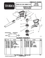 Toro 51549 Rake and Vac Blower Manual, 1998 page 1
