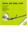 STIHL BR 320 400 Blower Vacuum Owners Manual page 1