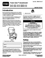 Toro Power Clear 38581 38582 Snow Blower Operators Manual 2008 page 1