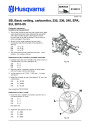 Husqvarna 235 236 240 Carburettor Adjustment Chainsaw Owners Manual page 1