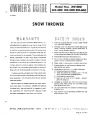 MTD 310-200 300 400 500 Snow Blower Owners Manual page 1