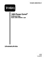 Toro 38026 1800 Power Curve Snowblower Operators Manual, 2004-2005 – Czech page 1