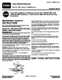 Toro 51599 Ultra Blower/Vacuum Operators Manual, 2007-2012 page 1