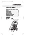 Kärcher K 8000 G Gasoline Power High Pressure Washer Owners Manual page 1