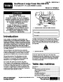 Toro 37777 Power Max 826 OTE Snowblower Setup Instructions, 2015 – French page 1