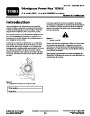 Toro Power Max 826LE 38621 Snow Blower Operators Manual, 2006 – French page 1