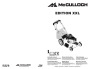McCulloch EDITION XXL Lawn Mower Owners Manual page 1