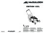 McCulloch EDITION 1XXL Lawn Mower Owners Manual page 1