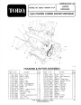 Toro 38005 51577 850 Super Blower/Vac Parts Catalog, 1993-1994 page 1