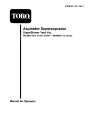 Toro 51583 Super Blower Vac Manual, 1995 – Portugese page 1