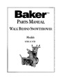 Simplicity 8-24 9-28 Snow Blower Parts Manual page 1