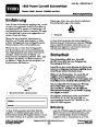 Toro 38026 1800 Power Curve Snowblower Operators Manual, 2007-2009 – German page 1