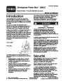 Toro Power Max 826LE 38620 Snow Blower Operators Manual, 2005 – French page 1