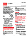 Toro 20018 22-Inch Recycler Lawn Mower Operators Manual page 1