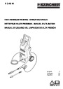 Kärcher K 3.49 M Electric High Pressure Washer Owners Manual page 1