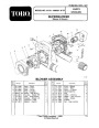 Toro 51576 Super Blower Vac Parts Catalog, 1994 page 1