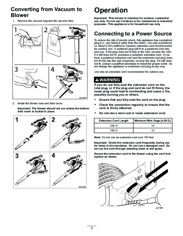 Toro 51617 Rake and Vac Blower/Vacuum Operators Manual, 2014