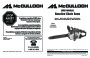McCulloch MCC1435A MCC1635A MCC1635AK MCC1435A CA MCC1635A CA MCC1635AK Chainsaw Owners Manual page 1